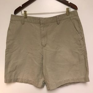 Tan Linen Summer Shorts